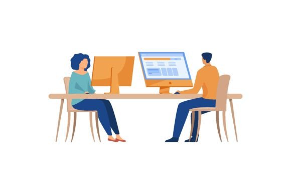 Download Modern Business Team Working in Open off - Team Collection