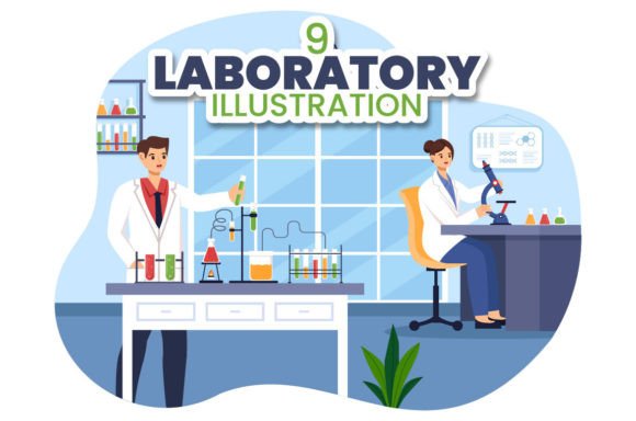 Download 9 Laboratory Illustration - Illustration Collection