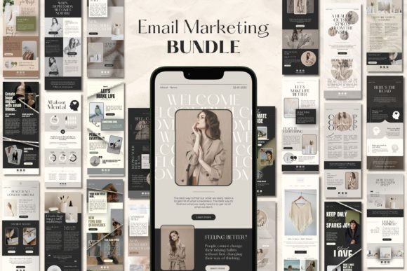 Download Email Marketing Template's Bundle - Email marketing Collection