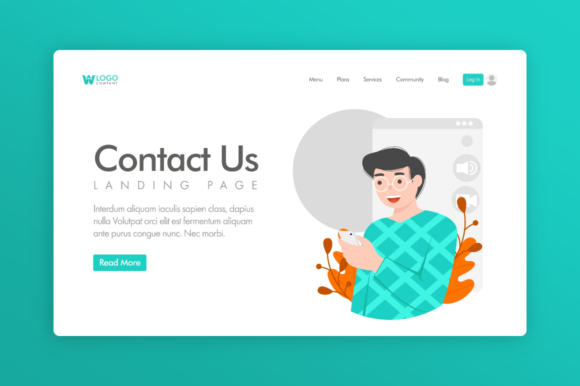 Download Website Illustration - Customer Service - Illustration Collection