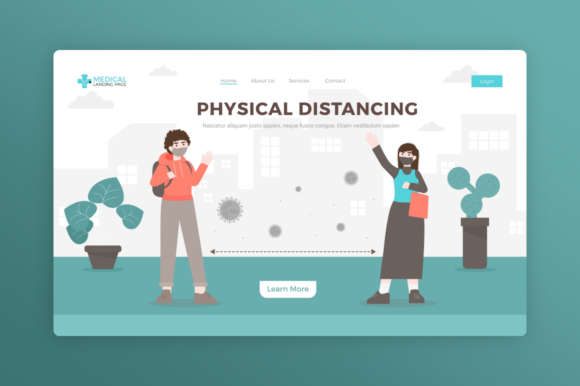 Download Website Illustration - Medical Covid-19 - Illustration Collection