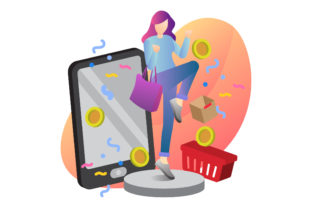 Download Big Discount Shop Illustration - Illustration Collection
