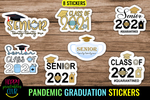 Download Pandemic Graduation Stickers- Graduation - Pandemic Collection