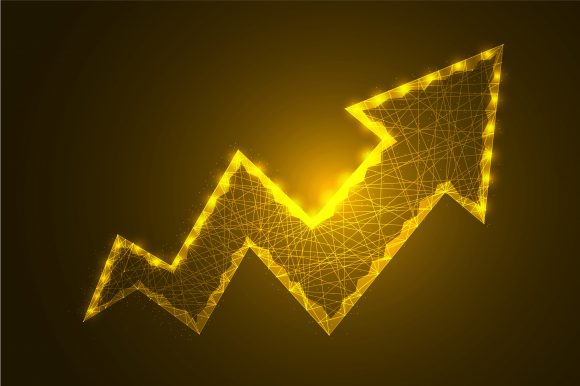 Download Business Growth Low Poly Illustration - Illustration Collection