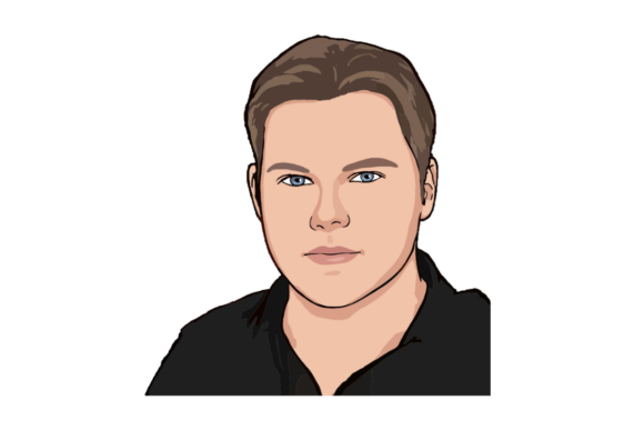 Download Clean Shaven Caucasian Male Illustration - Illustration Collection