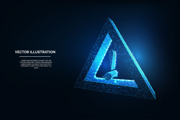 Download Low Poly Warning  Illustration Vector - Illustration Collection